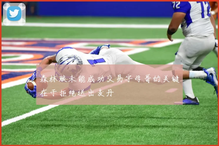 森林狼未能成功交易字母哥的关键在于拒绝送出麦丹